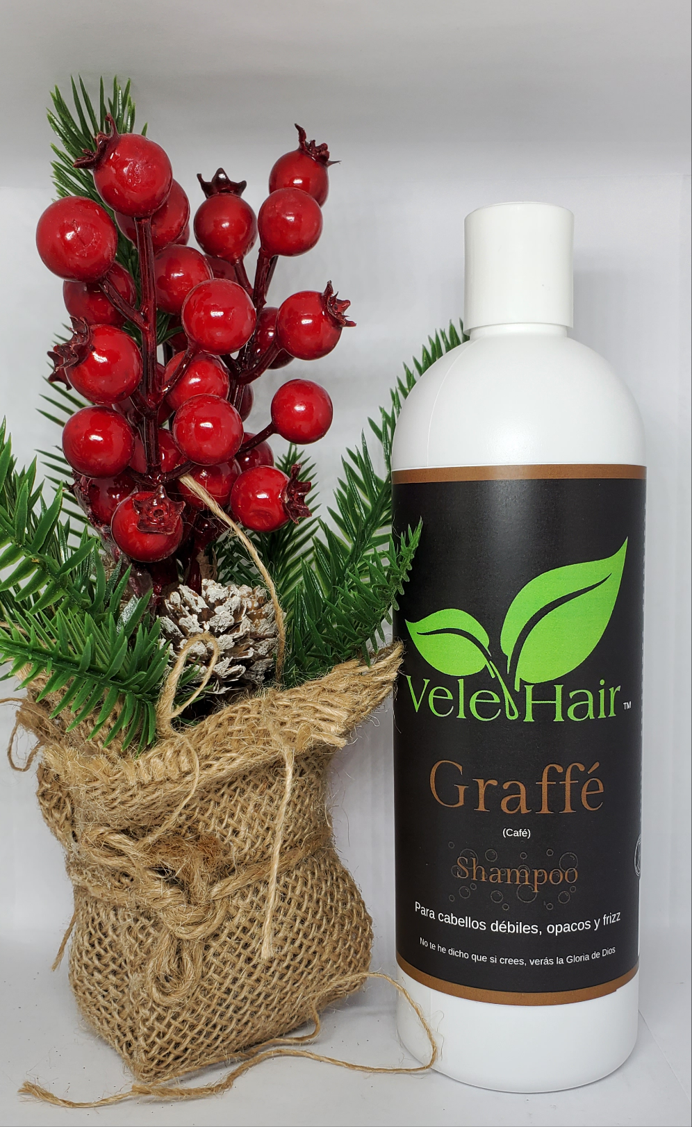 Shampoo de Café para Cabello debil y opaco | Vele Hair